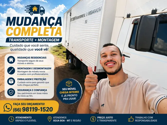 Frete e Mudança