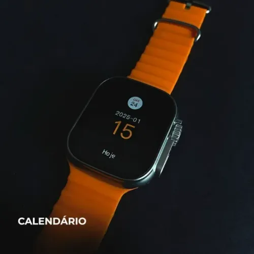 Relógio Smartwatch | Kit 7 Pulseiras| Fone de Ouvido