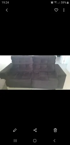 sofá retrátil mede 2metros e 10