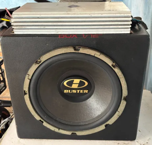 Modulo e sub 12 caixa selada 300rms