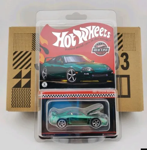 Hot Wheels RLC 1997 Toyota Supra Verde Spectraflame