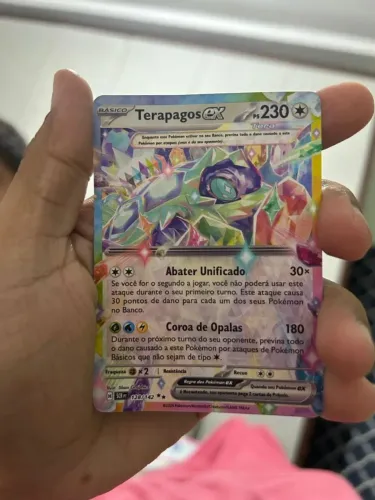 Carta pokémon Terapagos EX