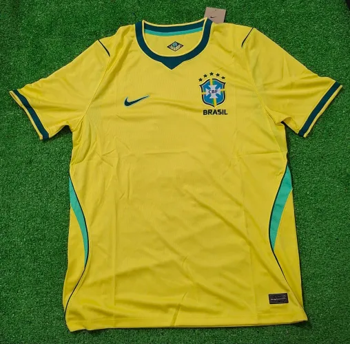 Camisa da Copa do Mundo 2026 - Brasil Amarela