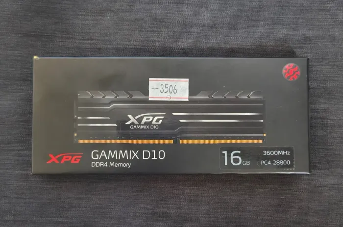Memória RAM DDR4 16gb GAMMIX 3600Mhz - Oportunidade Única!