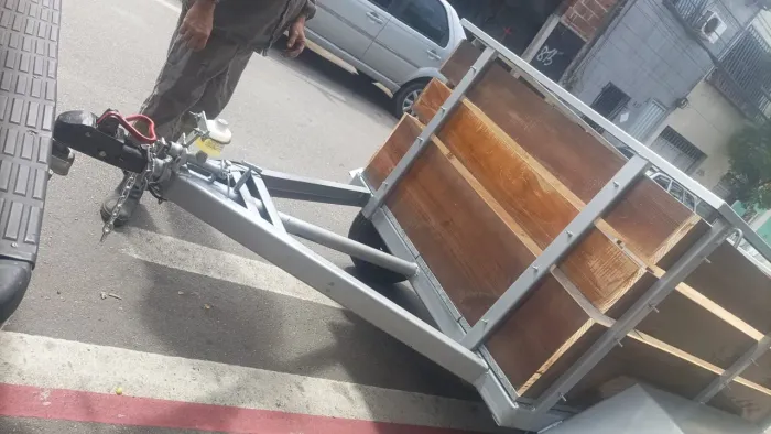 Carrocinha de dois eixos fazendinha