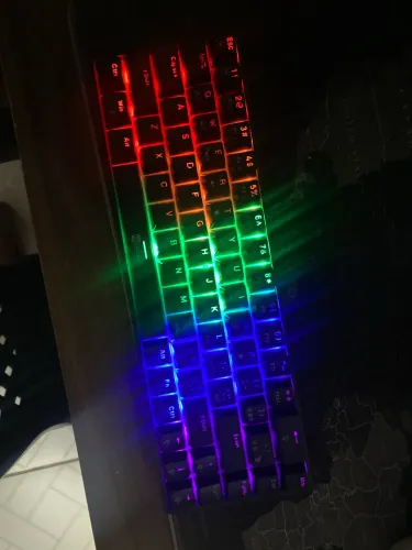 Teclado mecânica gamer R8 switch azul A venda