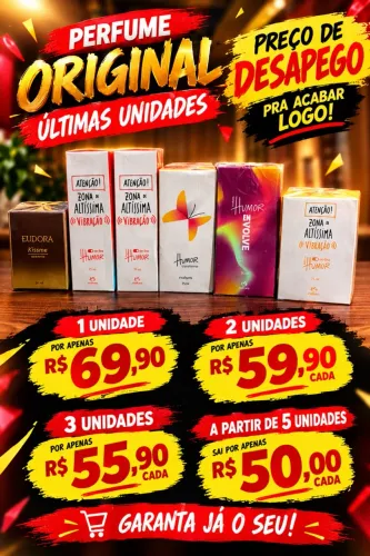 Preço de desapego Perfume original