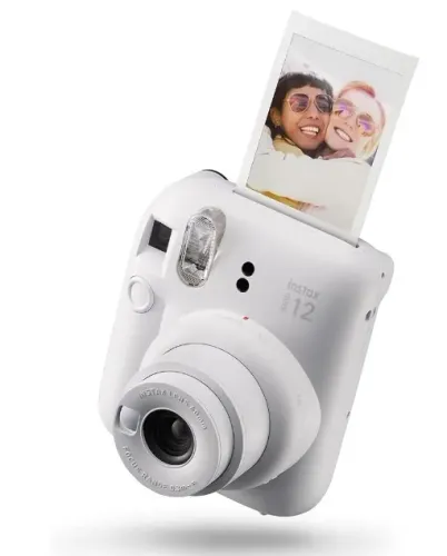 CAMERA INSTAX MINI 12 BRANCO MARFIM 