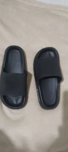 Chinelo Pé de Algodão - Cor : Preto 