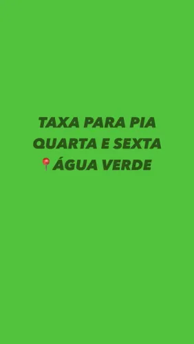 Taxa pia / louça