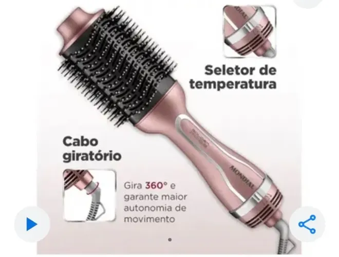Escova Secadora Mondial Bivolt