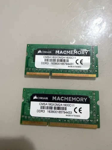 Par de memórias ram