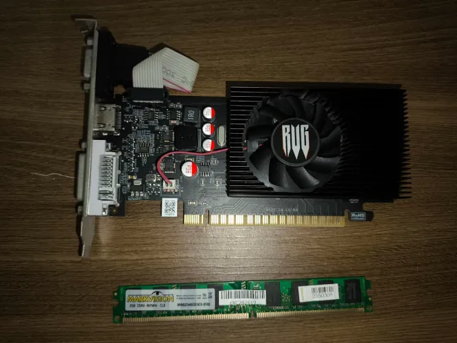 GT 730 2G + RAM DDR2 2G