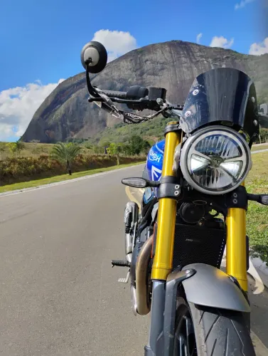 Triumph Speed 400  - Pneus Pirelli Rosso Novos- relação novas 