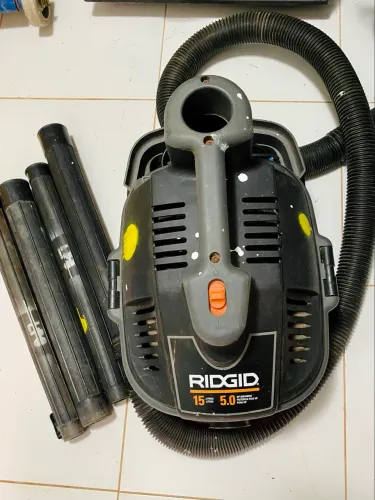Aspirador soprador de pó e água Ridgid 15litros 5.0HP 220v