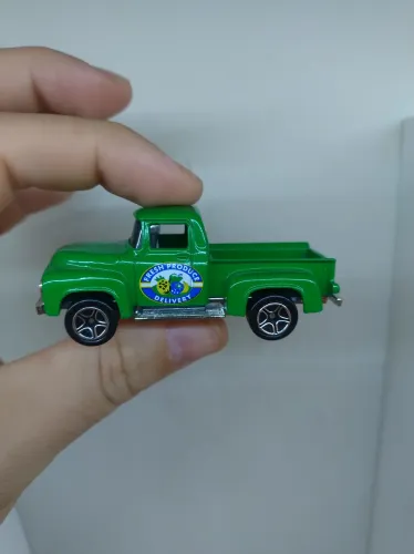 Miniatura Matchbox 56 Ford Pickup Verde 1:64 Loose Novo