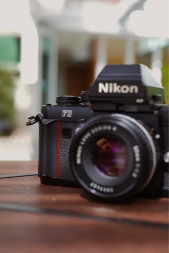 Câmera analógica nikon f3 (corpo e case)