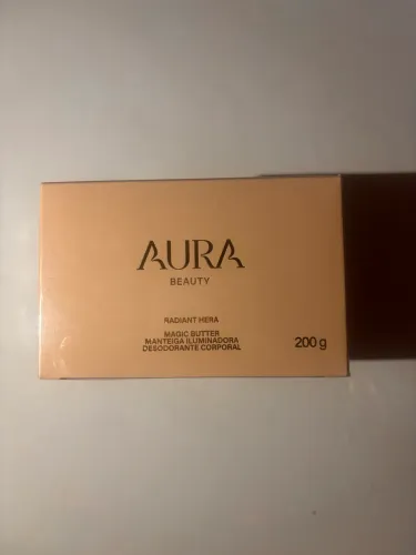 Manteiga Iluminadora Desodorante Corporal AURA BEAUTY. 200g - LACRADO ORIGINAL 