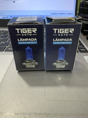 Lâmpada farol Super Branca H7