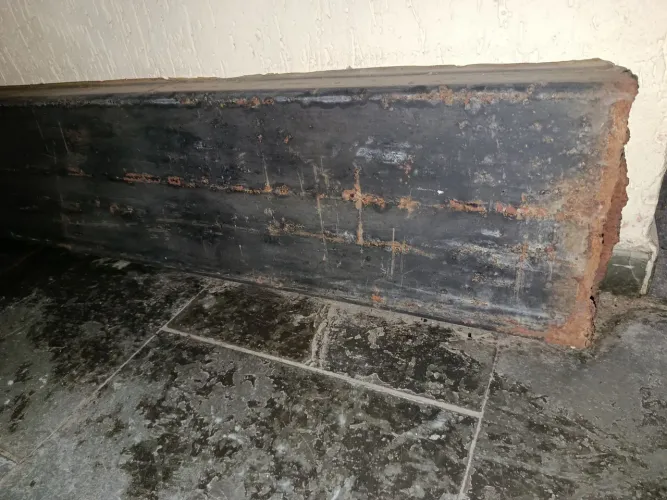 2 vigas de ferro