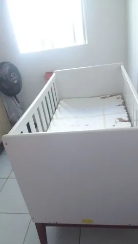 Berço americano vira cama