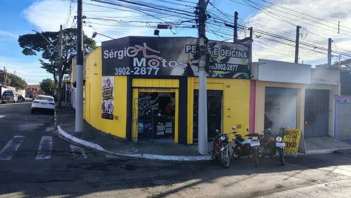 Vendo loja de peças para motos