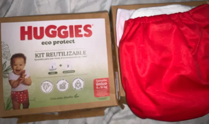 Kit reutilizável de fraldas ecológicas Huggies eco protect