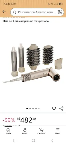 Escova secador babyliss PHILCO