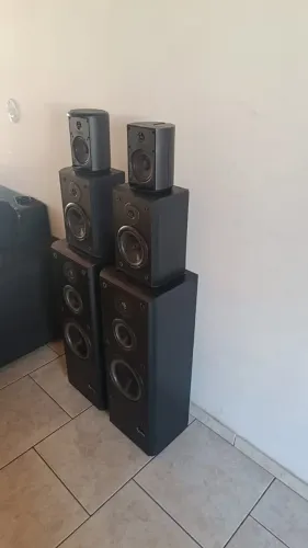 KIT CAIXAS DE SOM INFINITY PAA HOME THEATER