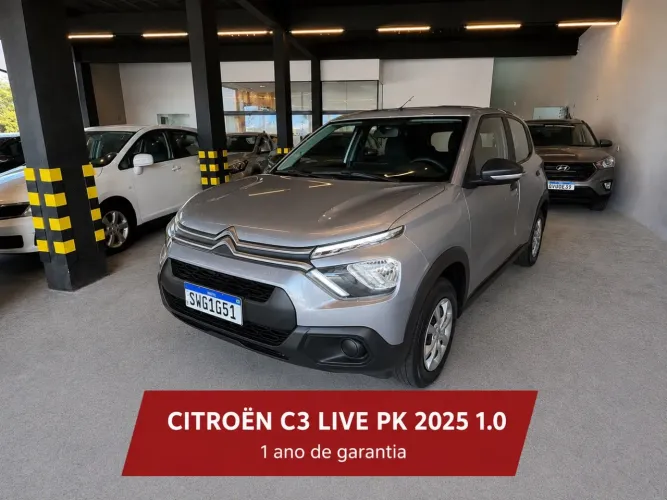 Citroen C3 Live Pack 1.0 Flex 6V 5P Mec. 2025