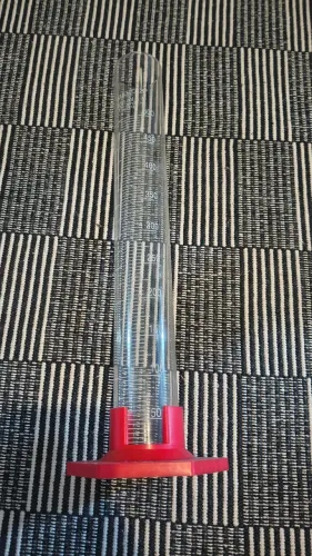 Proveta graduada de vidro 500ml