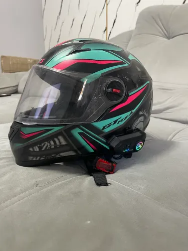 CAPACETE FW3 + INTERCOMUNICADOR