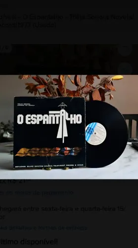 Lp/vinil - O Espantalho - Trilha Sonora Novela/record/1977