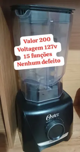 Liquidificador oster nenhum defeito 15 funções 127v