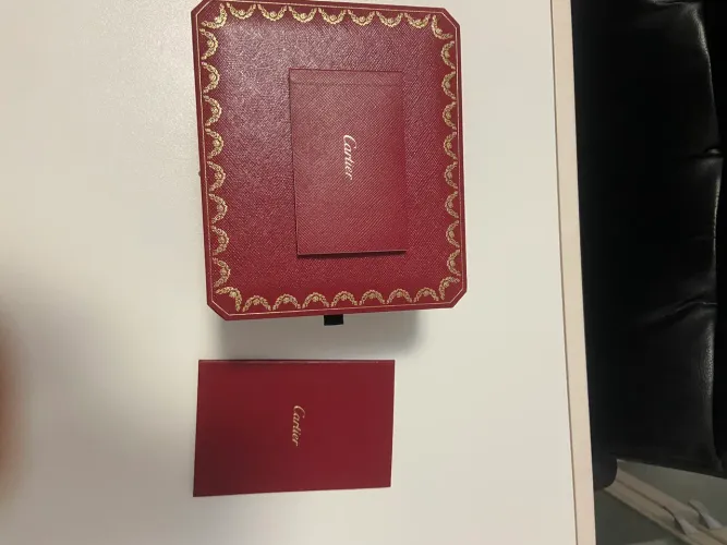 Caixa de relógio Cartier