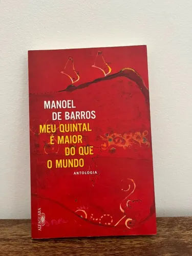 Meu quintal é maior do que o mundo | Manoel de Barros