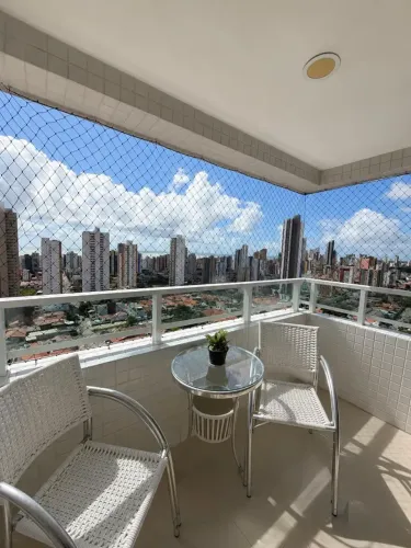 Apartamento 3 Quartos Mobiliado | 71m² | 2 Vagas | Manaíra