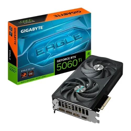 Placa de Video Gigabyte RTX 5060 Ti Eagle OC 8GB GDDR7 128-bit [nova]