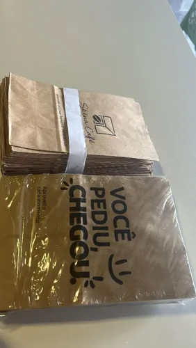 Sacos personalizados com sua logo para delivery 