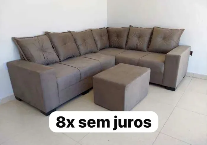 Sofa novo entrego(varias cores) 