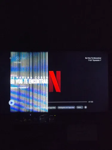 Tv Sony 48 polegadas com defeito 