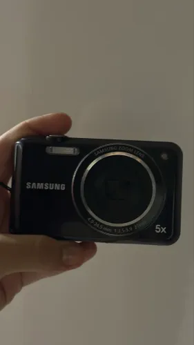 câmera samsung es65 + acessórios
