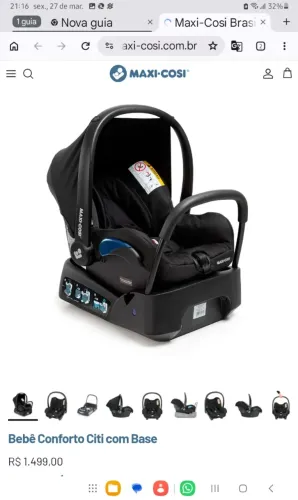 Cadeirinha para bebês 