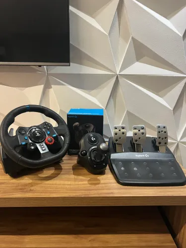 Volante G29 + Câmbio (Completo) 
