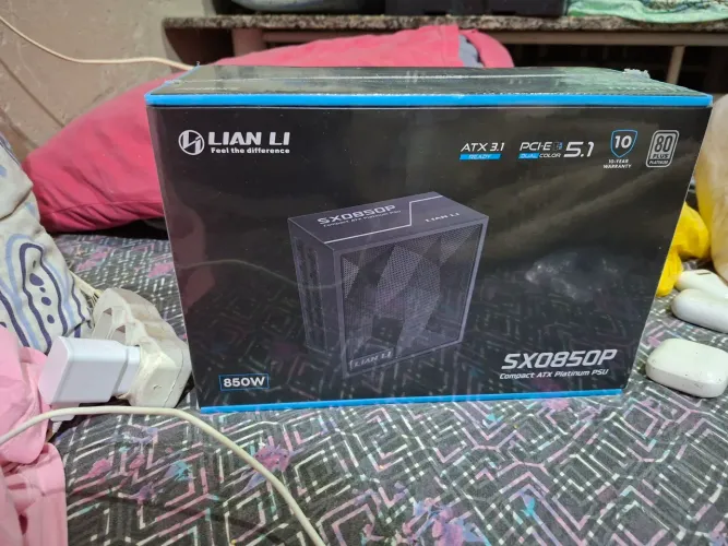 Vendo fonte gamer 850w lian li