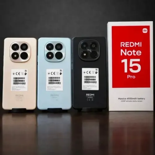 XIAOMI REDMI NOTE 15 PRO 256GB/8GB RAM - APARELHO CELULAR NOVO