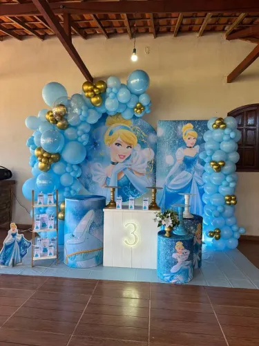 Pegue e monte decoração de festa