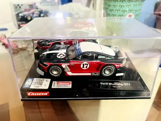 AUTORAMA SLOT CAR CARRERA FORD MUSTANG GTY No. 17 - no blister original