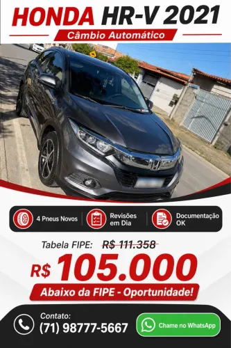 Honda HR-V EX 1.8 Flexone 16V 5P Aut. 2021