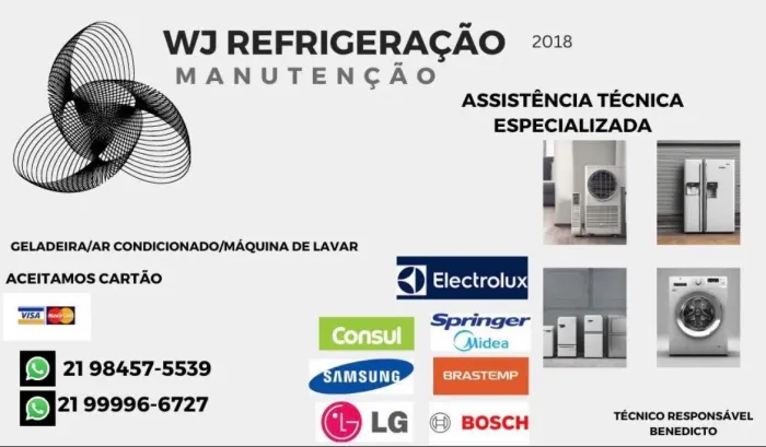 TÉCNICO EM REFRIGERAÇÃO-CONSERTOS/ MANUTENÇÕES